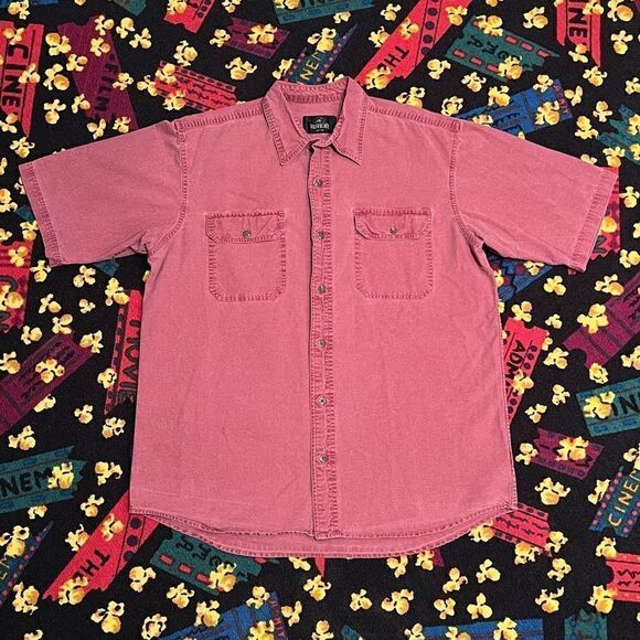 RedHead Other - Mens REDHEAD Red Casual Button Down Collared Shirt / Size Large